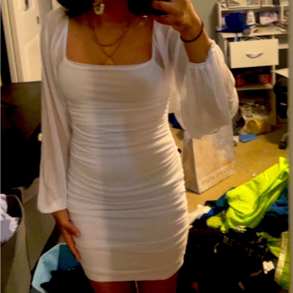 White Dress Bodycon